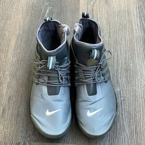 Nike Dark Gray High-Top Sneakers